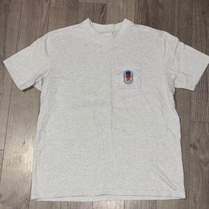 adidas Light Gray Men's Short Sleeve Tee